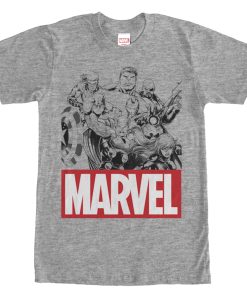 Men’s Marvel Heroes Classic Logo T-Shirt