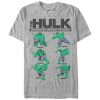 Men’s Marvel Hulk Incredible Intense Training T-Shirt