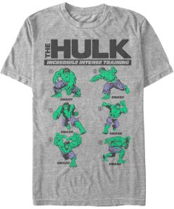 Men’s Marvel Hulk Incredible Intense Training T-Shirt