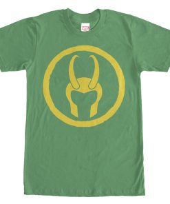 Men’s Marvel Loki Horned Helmet T-Shirt