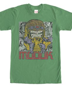 Men’s Marvel MODOK Comic Book Page Print T-Shirt