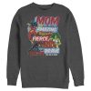 Men’s Marvel Retro Heroic Mom Sweatshirt
