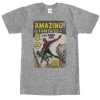 Men’s Marvel Spider-Man Comic Book Cover Print T-Shirt