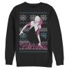 Men’s Marvel Ugly Christmas Spider-Gwen Web Sweatshirt