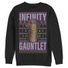 Men’s Marvel Ugly Christmas Thanos Gauntlet Sweatshirt