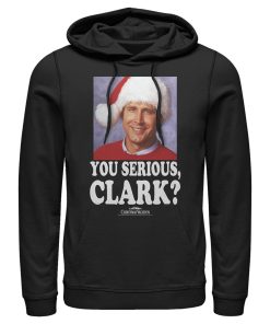 Men’s National Lampoon’s Christmas Vacation You Serious, Clark Pull Over Hoodie