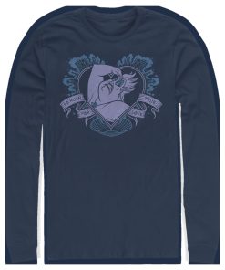 Men’s The Little Mermaid Ursula So Much For True Love Heart Long Sleeve Shirt