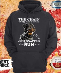 The Chain On My Mood Swing Just Snapped Run Dog Shirt