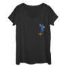 Women’s Aladdin Genie Badge Scoop Neck