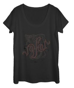 Women’s Aladdin Jafar Cobra Scrawl Scoop Neck