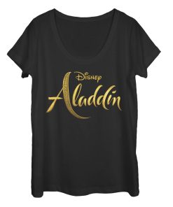Women’s Aladdin Script Logo Scoop Neck