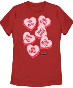 Women’s Clueless Candy Hearts T-Shirt