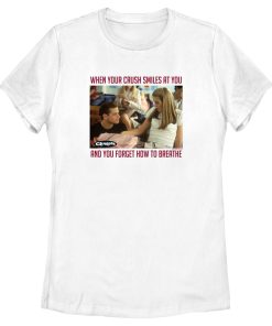 Women’s Clueless When Your Crush Smiles At You T-Shirt