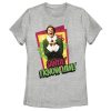 Women’s Elf Santa I Know Him Quote T-Shirt