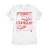 Women’s Fast & Furious Comic Strip Speed T-Shirt