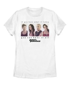 Women’s Fast & Furious Favorite Character Box T-Shirt