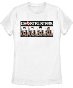 Women’s Ghostbusters The Team Line Up T-Shirt