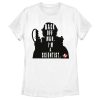 Women’s Ghostbusters Venkman Black Silhouette T-Shirt