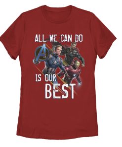 Women’s Marvel Avengers Endgame Do Our Best T-Shirt