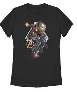 Women’s Marvel Avengers Endgame Hero Diamond Frame T-Shirt