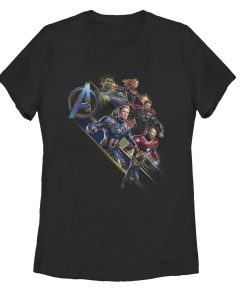 Women’s Marvel Avengers Endgame Hero Streaks T-Shirt