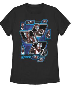 Women’s Marvel Avengers Endgame Hero Tech Panels T-Shirt