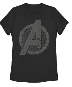Women’s Marvel Avengers Endgame Logo Icon Tiles T-Shirt