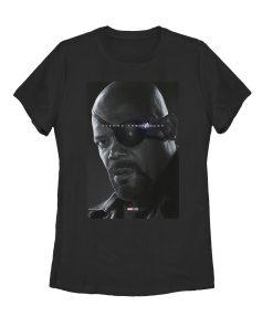 Women’s Marvel Avengers Endgame Nick Fury Poster T-Shirt