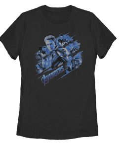 Women’s Marvel Avengers Endgame Smokey Captain America T-Shirt