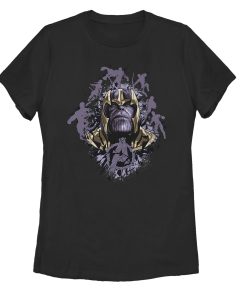 Women’s Marvel Avengers Endgame Thanos Inkblot Frame T-Shirt