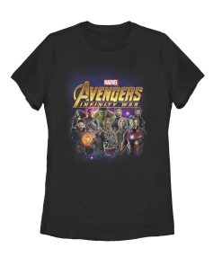 Women’s Marvel Avengers Infinity War Character Shot T-Shirt