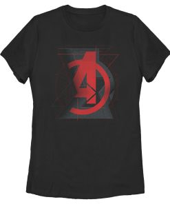 Women’s Marvel Black Widow Avenger Logo T-Shirt