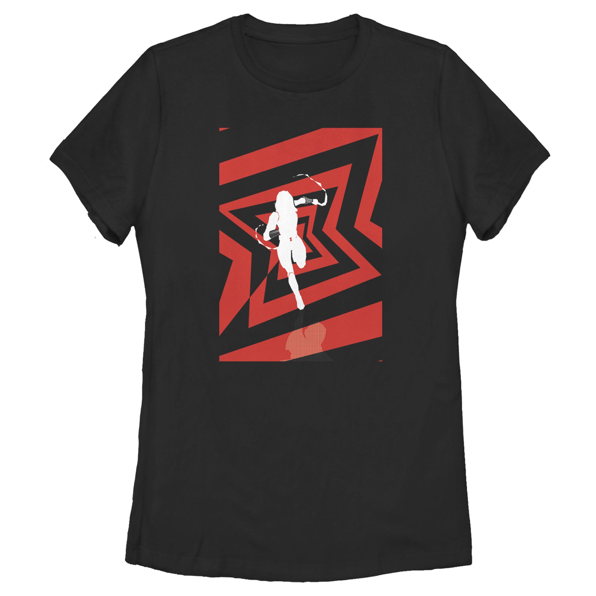 Women's Marvel Black Widow Bond Flashback T-Shirt Women's Marvel Black Widow Bond Flashback T-Shirt