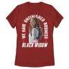 Women’s Marvel Black Widow Business T-Shirt