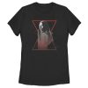 Women’s Marvel Black Widow Geometric Twist T-Shirt