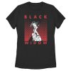 Women’s Marvel Black Widow Gradient Pose T-Shirt