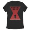 Women’s Marvel Black Widow Hourglass Nothing Lasts T-Shirt