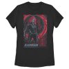 Women’s Marvel Black Widow Infrared Globe T-Shirt