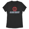 Women’s Marvel Black Widow Neon Hourglass T-Shirt