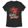 Women’s Marvel Black Widow Streaked Hourglass T-Shirt