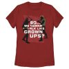 Women’s Marvel Black Widow Talk Like Grownups T-Shirt