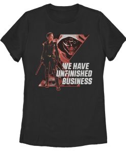 Women’s Marvel Black Widow Unfinished Business T-Shirt
