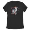 Women’s Marvel Black Widow Vintage Pose T-Shirt