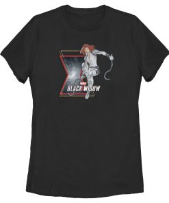 Women’s Marvel Black Widow Vintage Pose T-Shirt