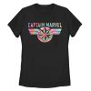 Women’s Marvel Captain Marvel Tie-Dye Logo T-Shirt