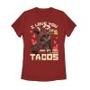 Women’s Marvel Deadpool Taco Cupid T-Shirt