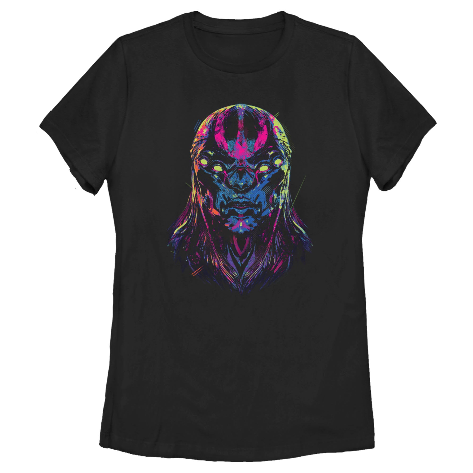 Women's Marvel Eternals Kro Devious Face T-Shirt Women's Marvel Eternals Kro Devious Face T-Shirt