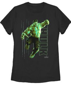 Women’s Marvel Infinity War Incredible Hulk Jump Smash T-Shirt