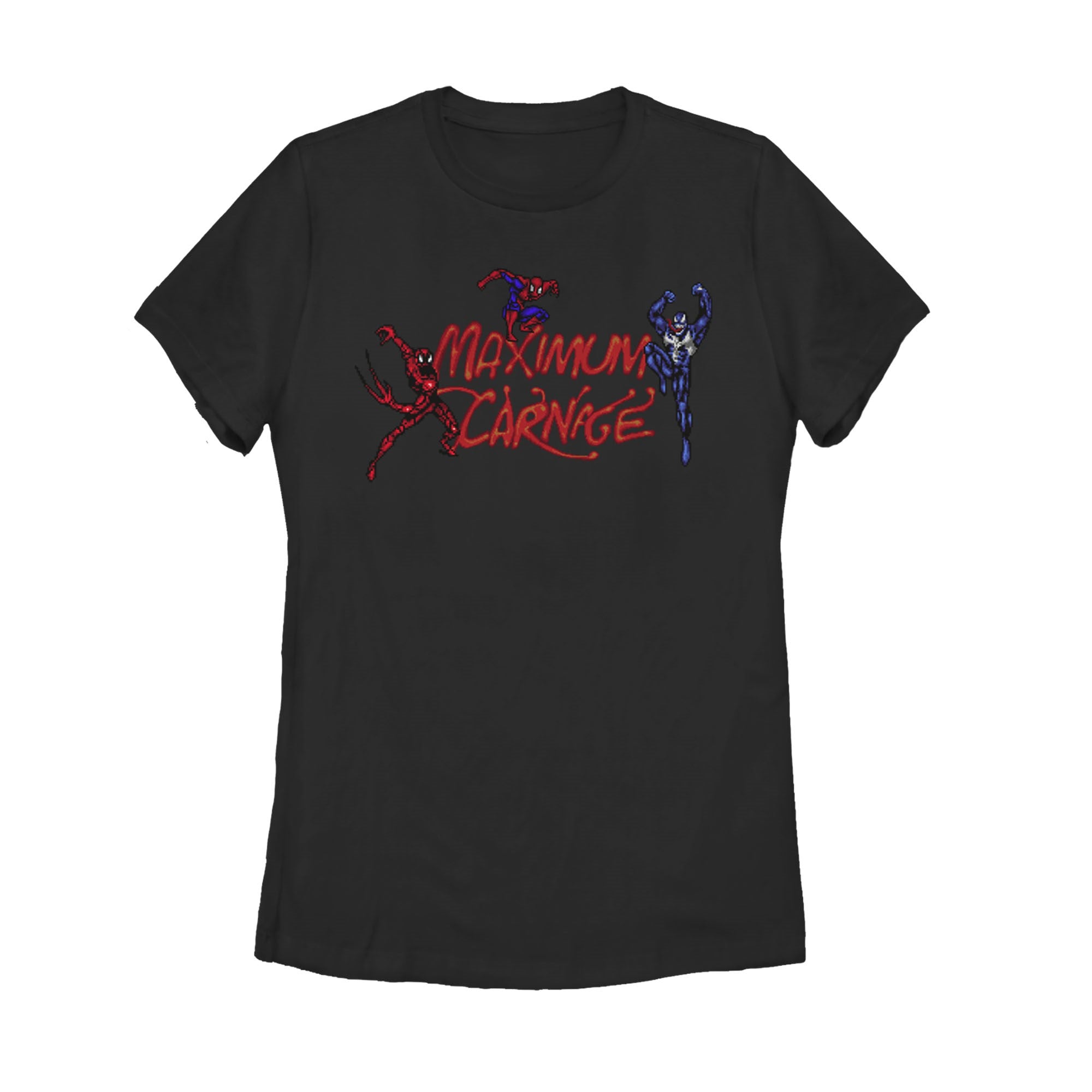 Women's Marvel Maximum Carnage Trio T-Shirt Women's Marvel Maximum Carnage Trio T-Shirt