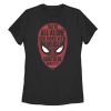 Women’s Marvel Spider-Man Far From Home Alone Quote T-Shirt